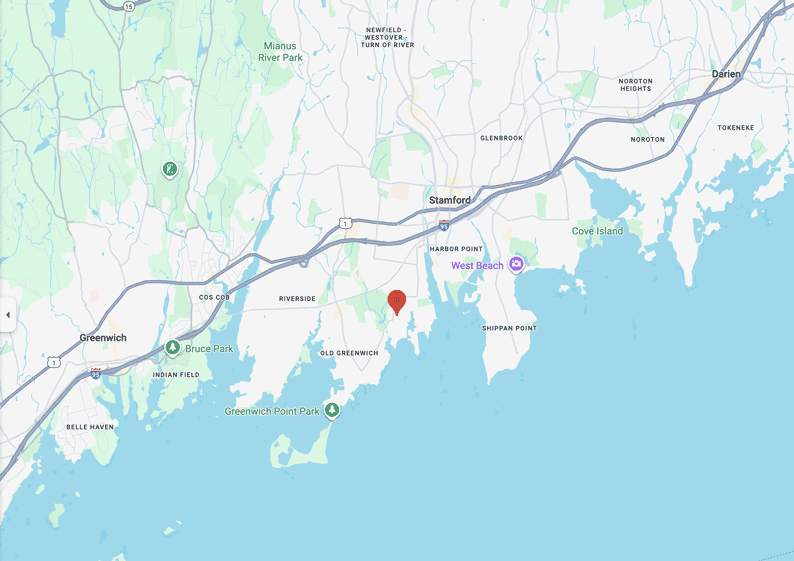 Map of Connecticut office